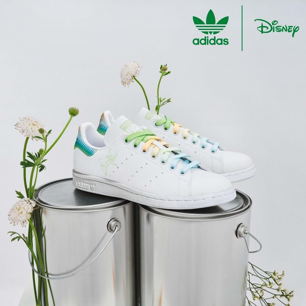 Adidas Tee Tinkerbell 男女disney 奇妙仙子短袖上衣米白gp3392 摩曼頓