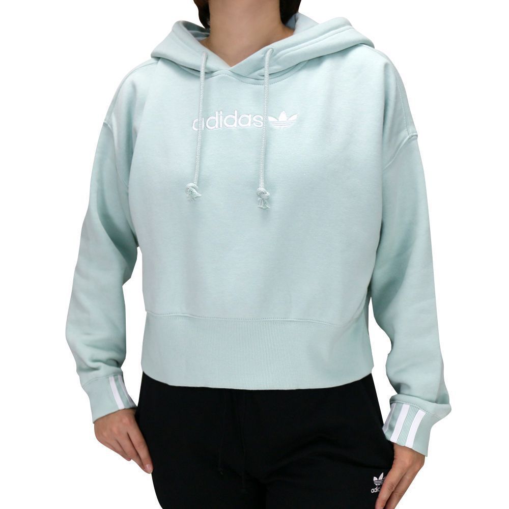 Adidas originals coeeze cropped hoodie sale